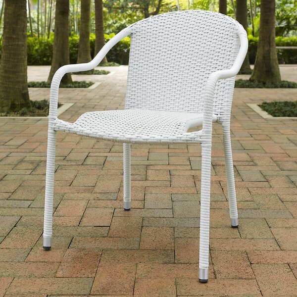 Belton Stacking Patio Dining Chair (Set of 4) by Mercury Row