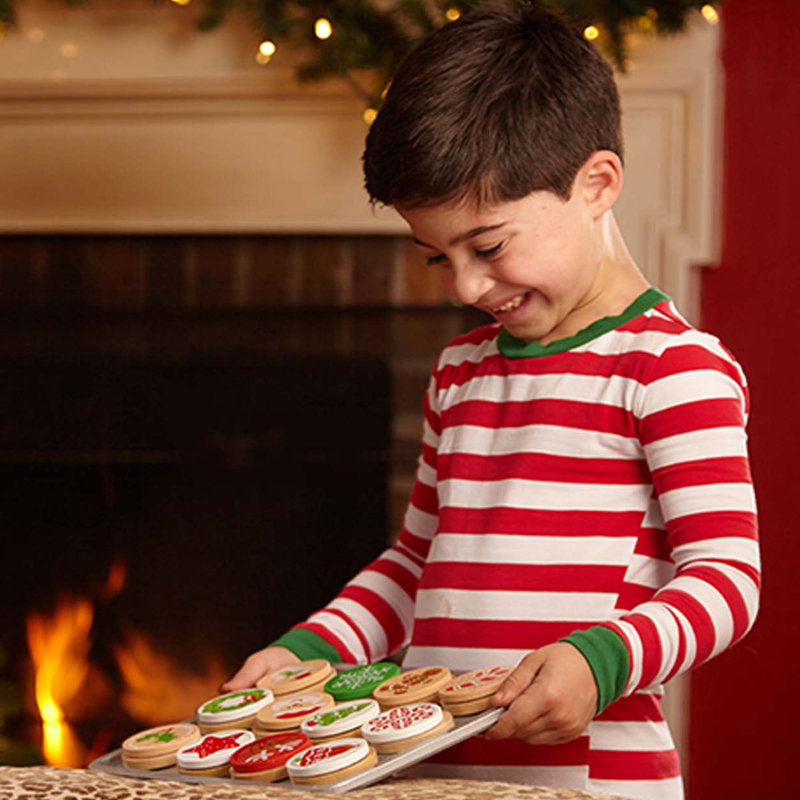 Melissa & Doug Slice and Bake Christmas Cookie Play Food ...