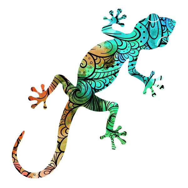 Gecko Wall Décor by Bay Isle Home