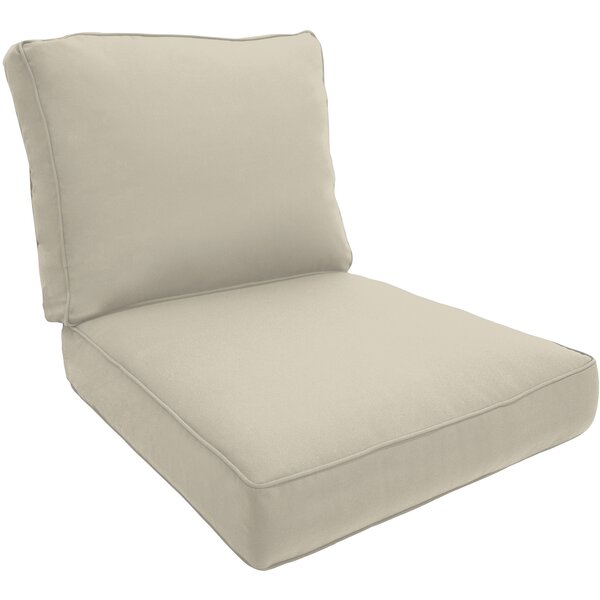 Indoor/Outdoor Lounge Chair Cushion by Wayfair Custom Outdoor Cushions