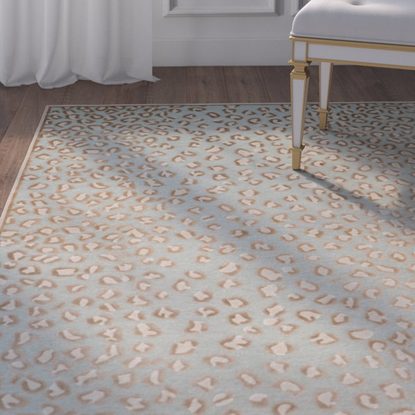 Maspeth Stone/Aqua Area Rug by Willa Arlo Interiors