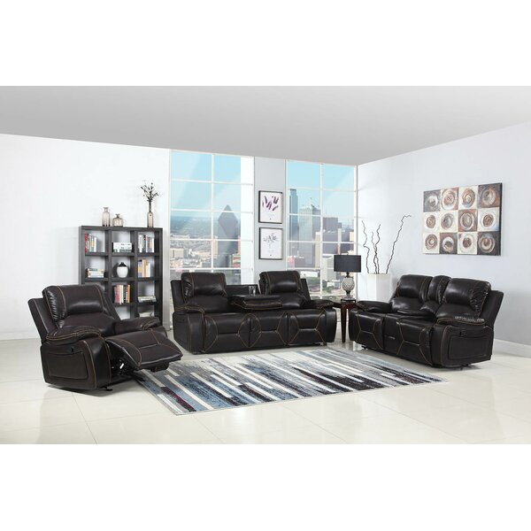 Trower Reclining  3 Piece Living Room Set By Red Barrel Studio