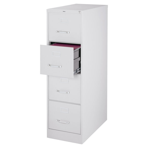 Jolene 4 Drawer Commercial Letter Size Vertical Filing Cabinet by Symple Stuff