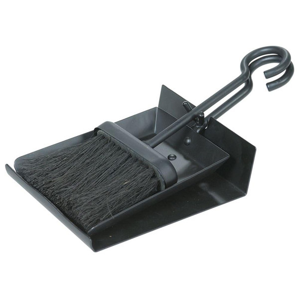 Metal Shovel and Brush Set with Pan by Uniflame Corporation