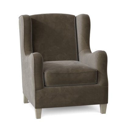 Wright 31 Wide Slipcovered Wingback Chair Fairfield Chair Body Fabric 9953 Hazelnut Leg Color Almond Buff Wright 31 Wide Slipcovered Wingback Chair Fairfield Chair Body Fabric 9953 Hazelnut Leg Color Almond Buff