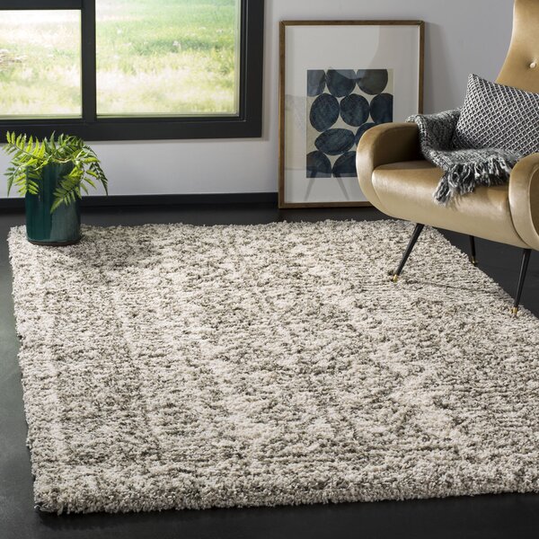 Cammie Ivory/Gray Area Rug by Williston Forge