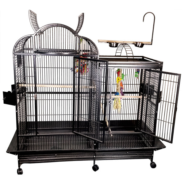 A&E Cage Co. Large Split Level House Bird Cage with ...