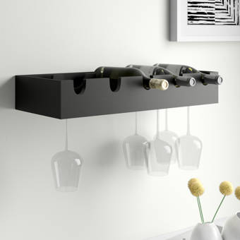 Vintageview Wall Mounted Wine Glass Rack Reviews Wayfair