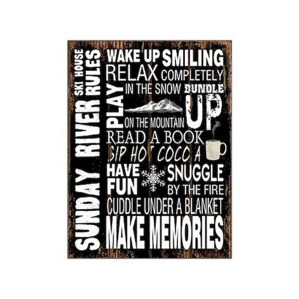 Ski House Decor Wayfair