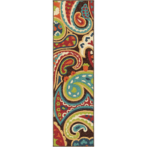 Alayna Brown Indoor/Outdoor Area Rug