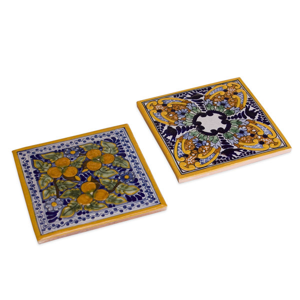 Native Trails Spanish Garden Hand Painted Trivets & Reviews Wayfair