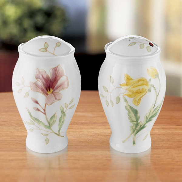 Butterfly Meadow 2 Piece Salt and Pepper Set by Lenox
