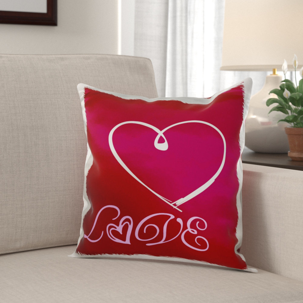 The Holiday Aisle Alvina Love Large Heart Sketch Art Romantic