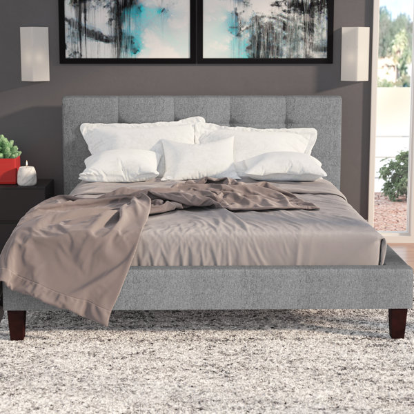 Frisina Upholstered Platform Bed by Brayden Studio