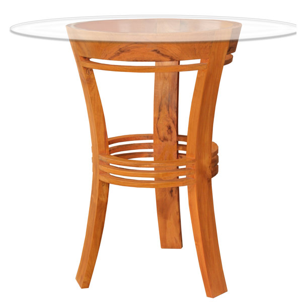 Toby Solid Wood Bar Table By Rosecliff Heights Coupon