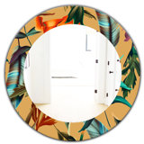 Rayne Feathered Accent Mirror Wayfair