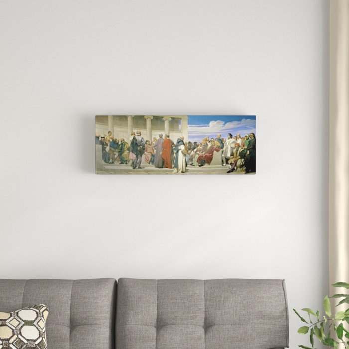 Hemicycle De L Ecole Des Beaux Arts Print On Canvas Hemicycle De L Ecole Des Beaux Arts Print On Canvas