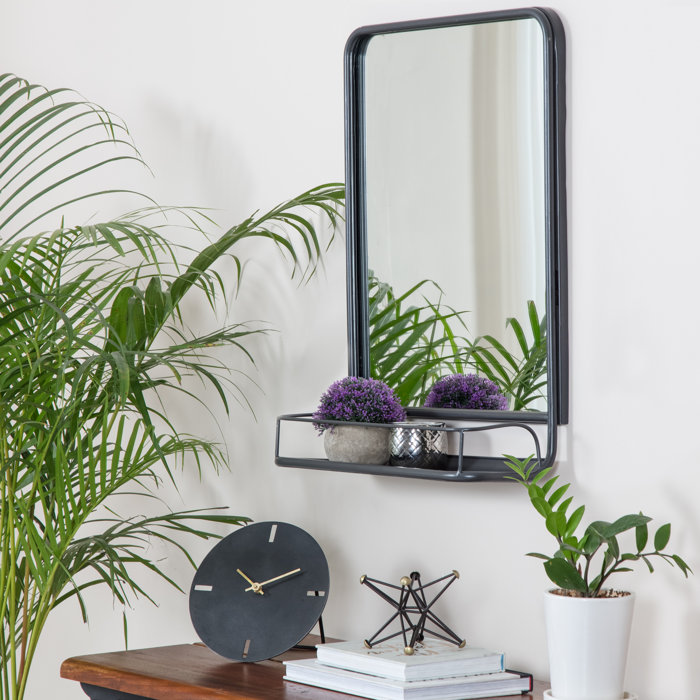 Ebern Designs Lowman Modern Contemporary Wall Mirror With
