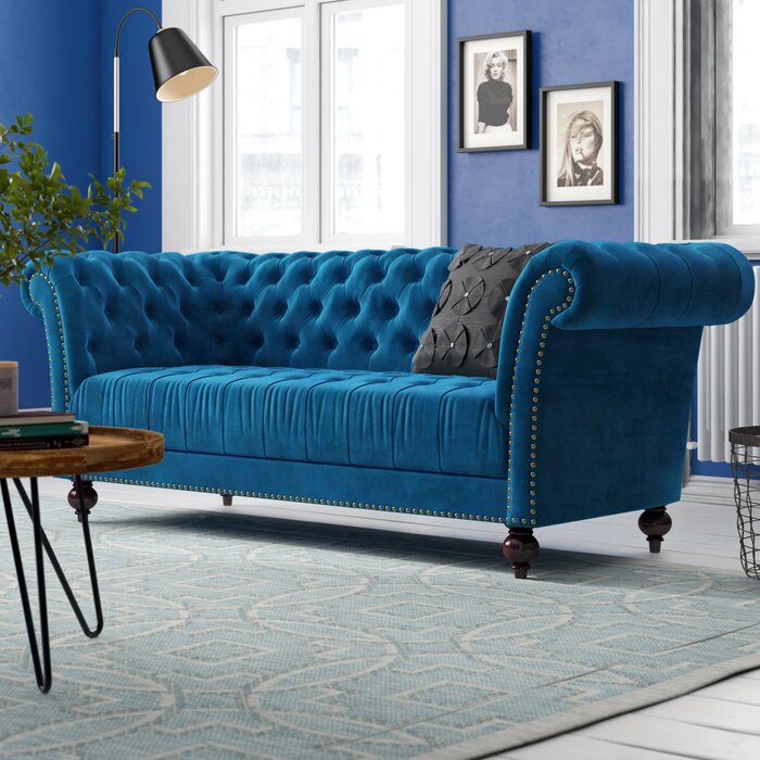 Mercer41 Ahmad 3 Seater Chesterfield Sofa & Reviews | Wayfair.co.uk