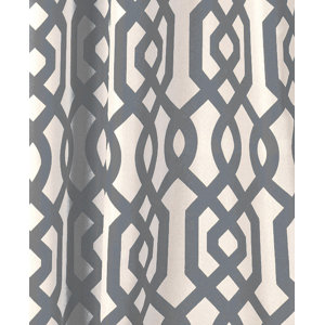 Islip Geometric Blackout Thermal Grommet Curtain Panels (Set of 2)
