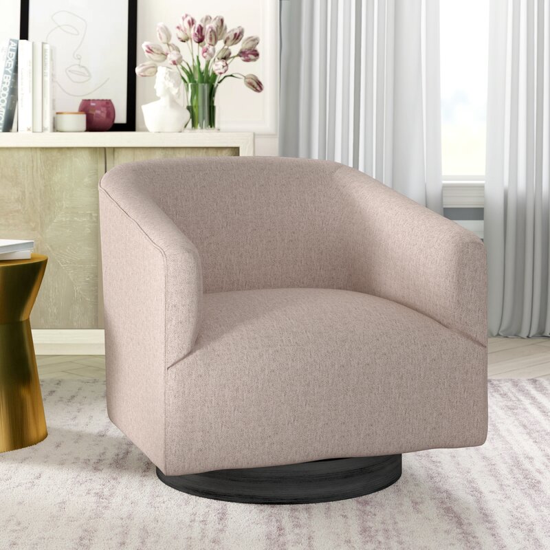 Calverton Swivel Barrel Chair Reviews Joss Main