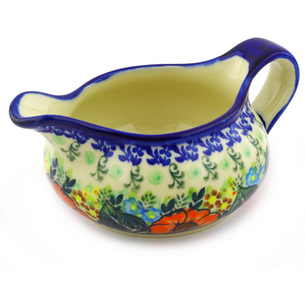 Polish Pottery 19 oz. Gravy Boat by Polmedia