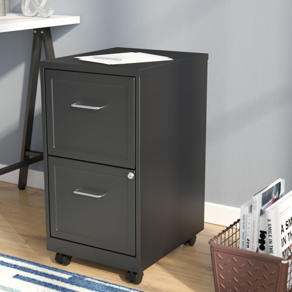 Forest 2 Drawer Mobile Vertical Filing Cabinet by Zipcode Design