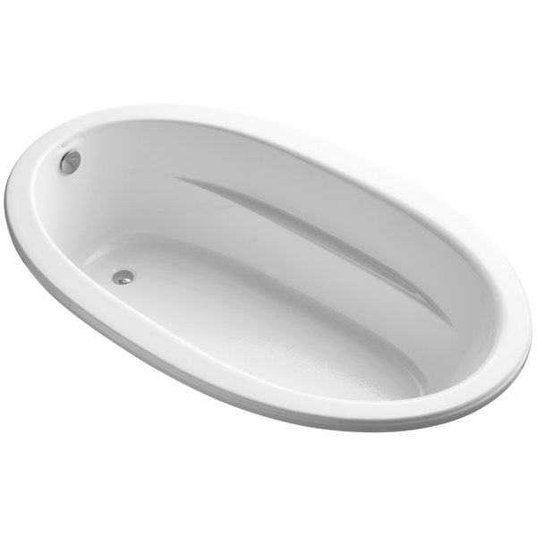 Sunward Drop-In Bath with Bask™ Heated Surface by Kohler