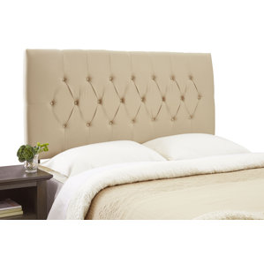 Dublin Contemporary Adjustable Upholstered Panel Headboard by Alcott Hill