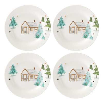 Balsam Lane Tidbit 6.25" Dessert Plate Lenox