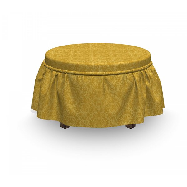 Plant Ottoman Slipcover (Set Of 2) By East Urban Home