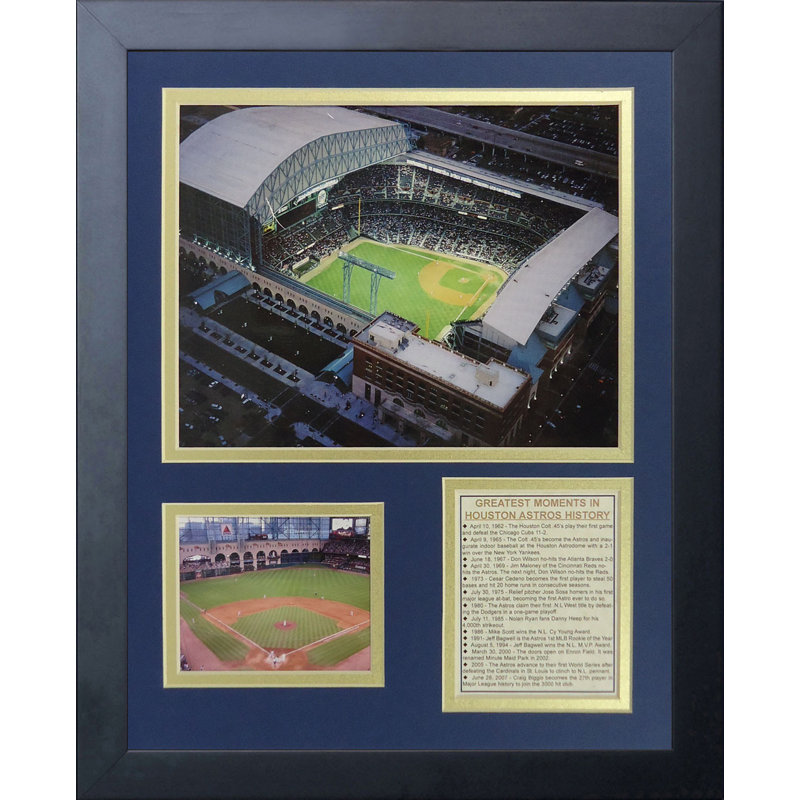 Legends Never Die Houston Astros Minute Maid Park Framed