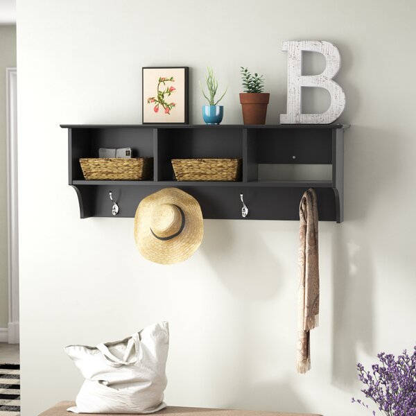 Entryway Shelf With Hooks Wayfair