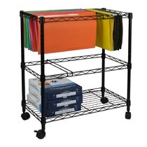 Metal Rolling File Cart Wayfair