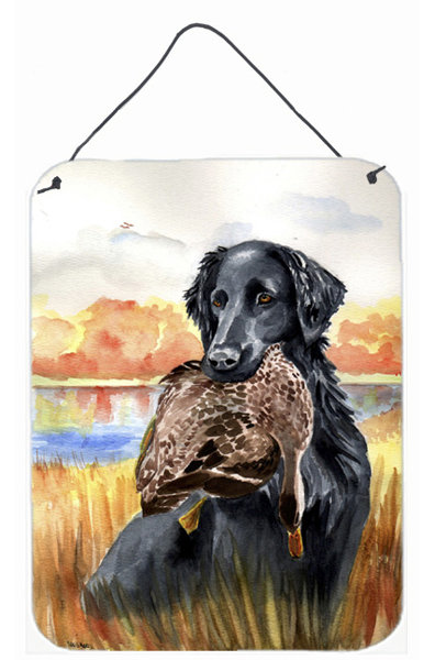 Caroline S Treasures Flat Coated Retriever By Lyn Cook Painting