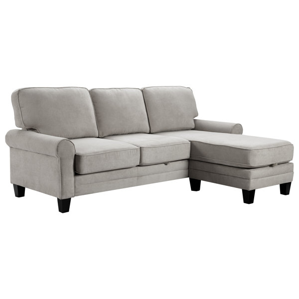 Copenhagen Reversible Sectional With Ottoman By Serta At Home