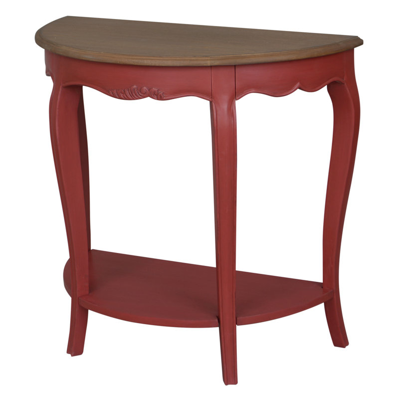 August Grove Madison Half Moon Console Table Reviews Wayfair