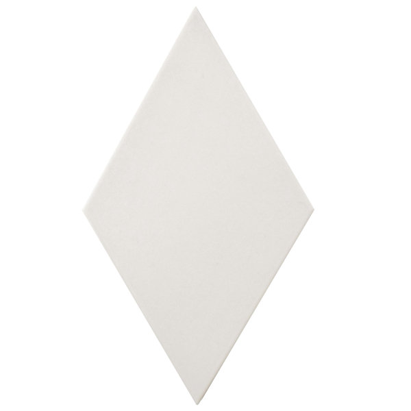 Ronbo 5.5 x 9.5 Porcelain Field Tile in White by EliteTile