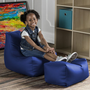 Juniper Kids Chair and Ottoman by Jaxx