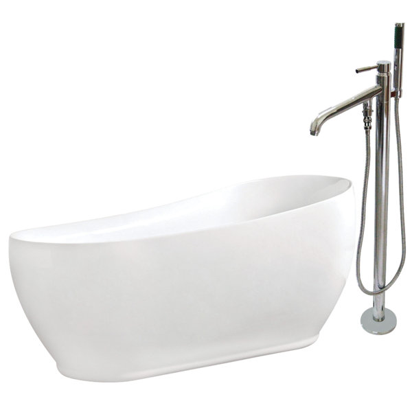 71 x 33 Freestanding Soaking Bathtub by Kingston Brass