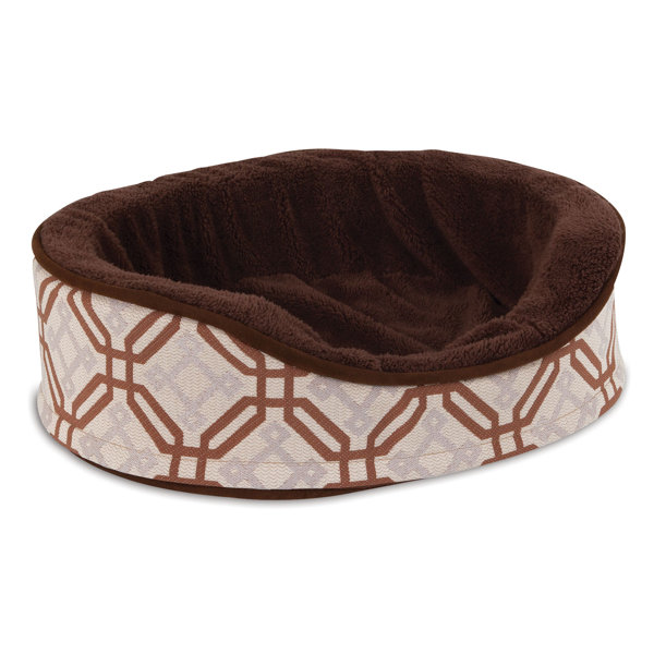 Fashion Oval Foam Lounger Dog Bed by Petmate