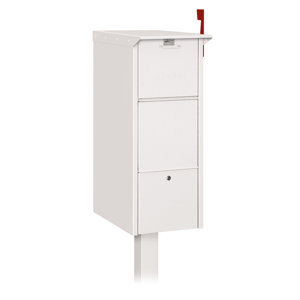 Aluminum 2 Unit Parcel Locker