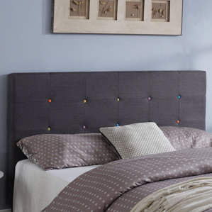 Classic Deluxe Upholstered Panel Headboard by Madison Home USA