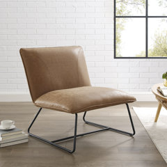 Faux Leather Slipper Accent Chairs You Ll Love In 2021 Wayfair