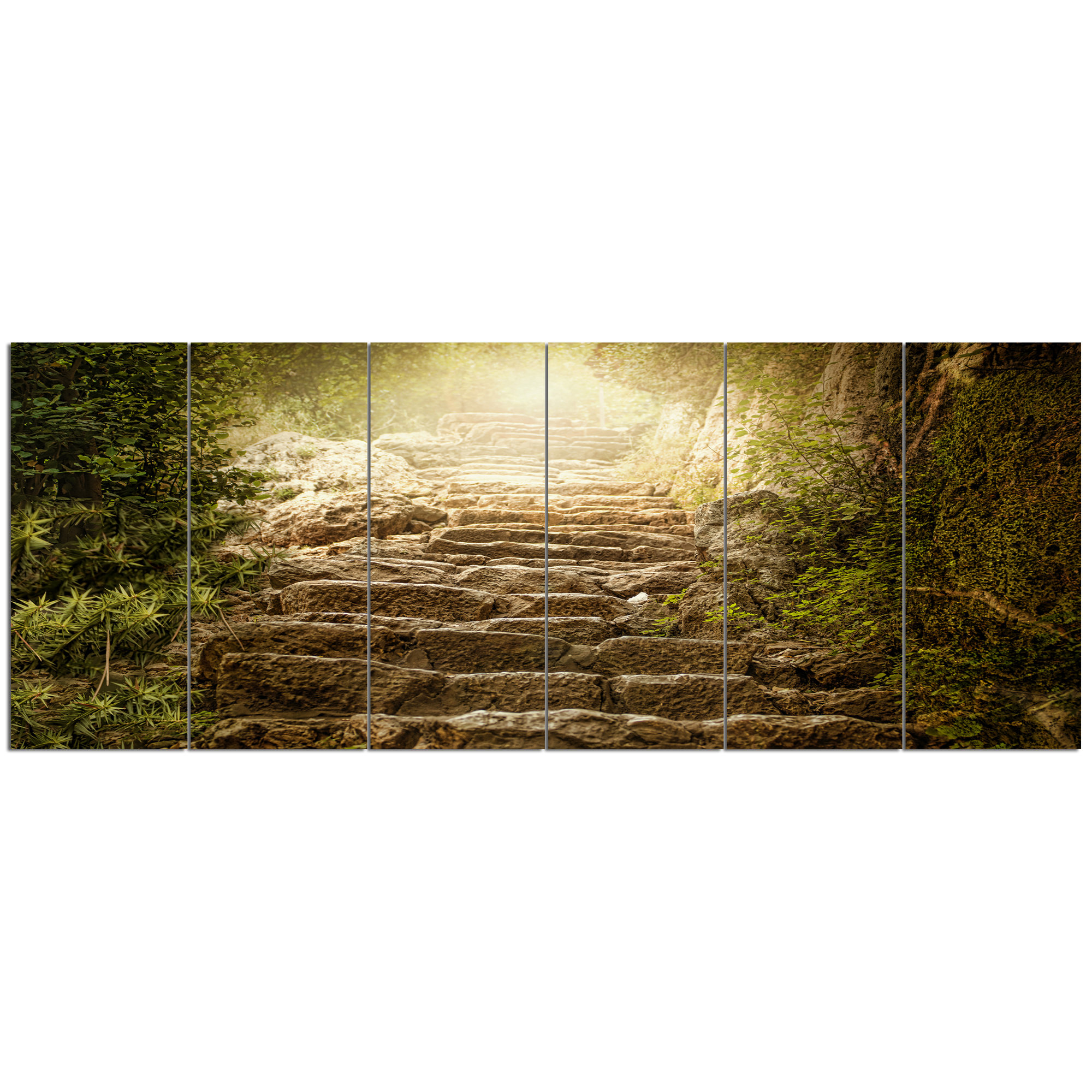 Designart Holy Light And Upstairs 6 Piece Photographic Print Set On Canvas Wayfair