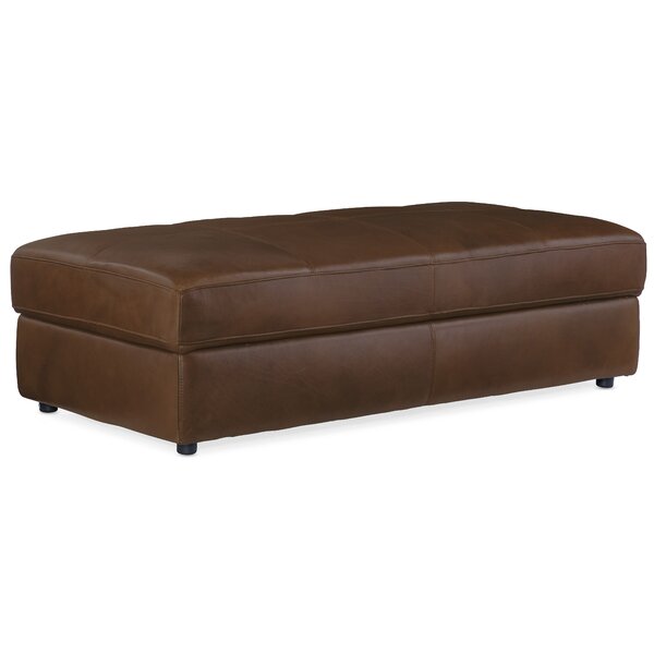 Solace Leather Storage Ottoman By Hooker Furniture