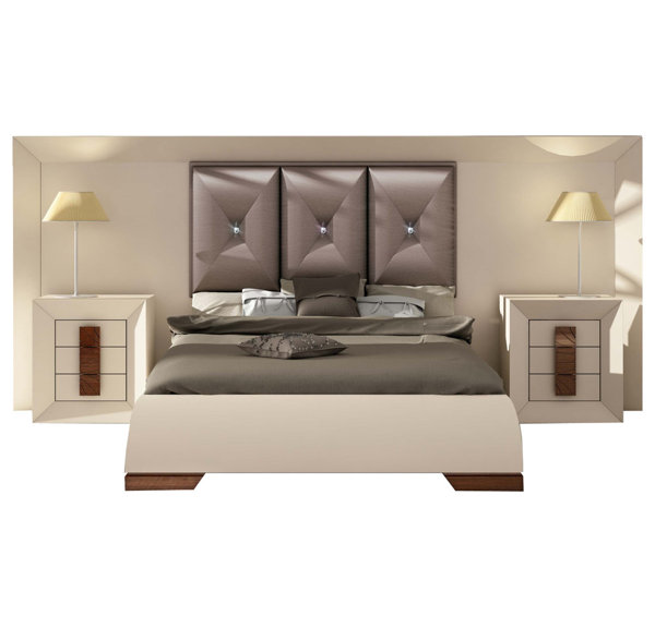 Design Konen Special Headboard Standard 4 Piece Bedroom Set By Everly Quinn Today Only Sale
