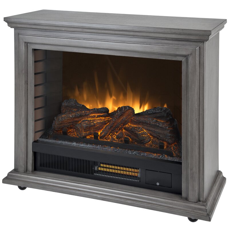 Charlton Home Mashpee Electric Fireplace Reviews Wayfair