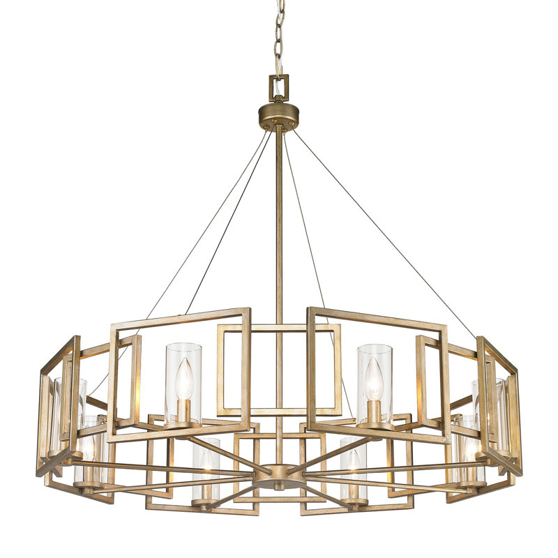 Wightman Shaded Drum Chandelier Reviews Allmodern