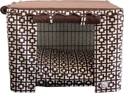 Matching Dog Crate Bed by BowhausNYC